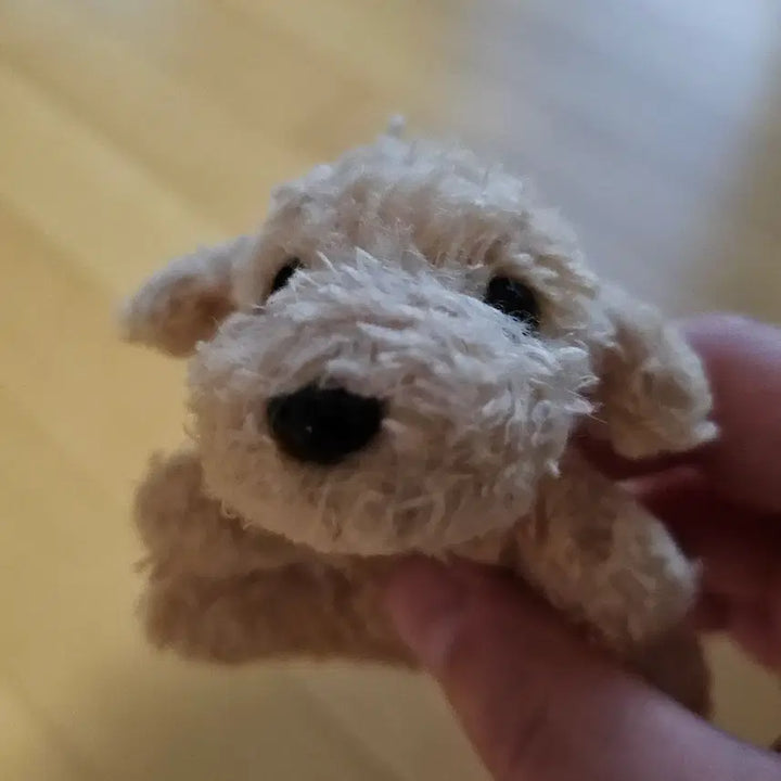 [BUNJANG] Vintage Ring Dog Puppy Plush Toy / 고전 링도그 강아지 인형