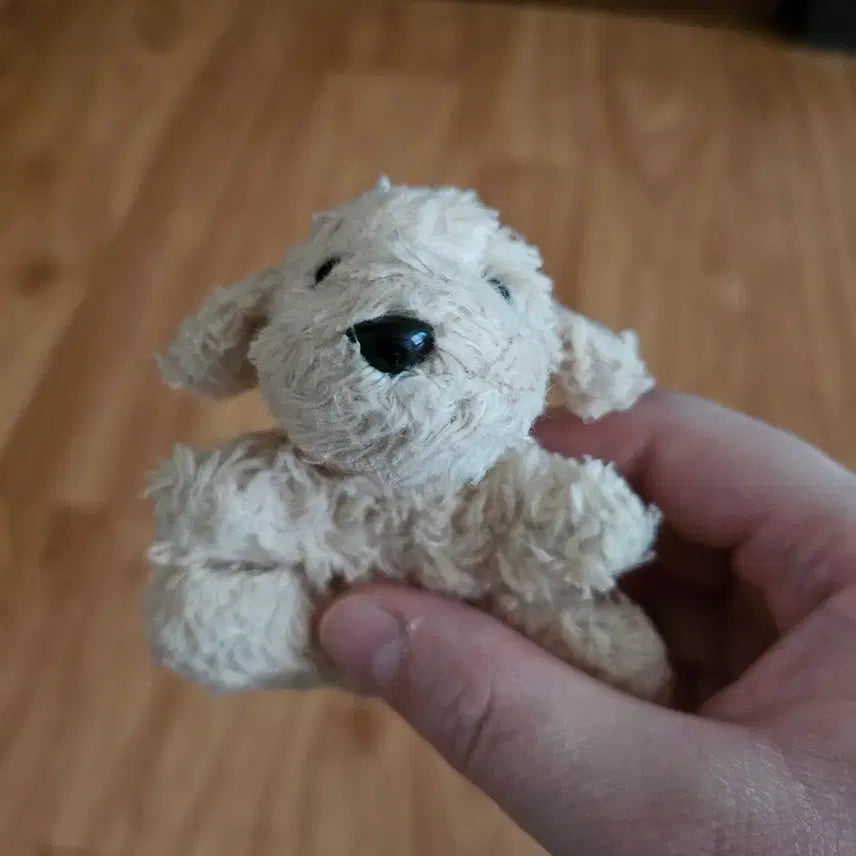 [BUNJANG] Vintage Ring Dog Puppy Plush Toy / 고전 링도그 강아지 인형