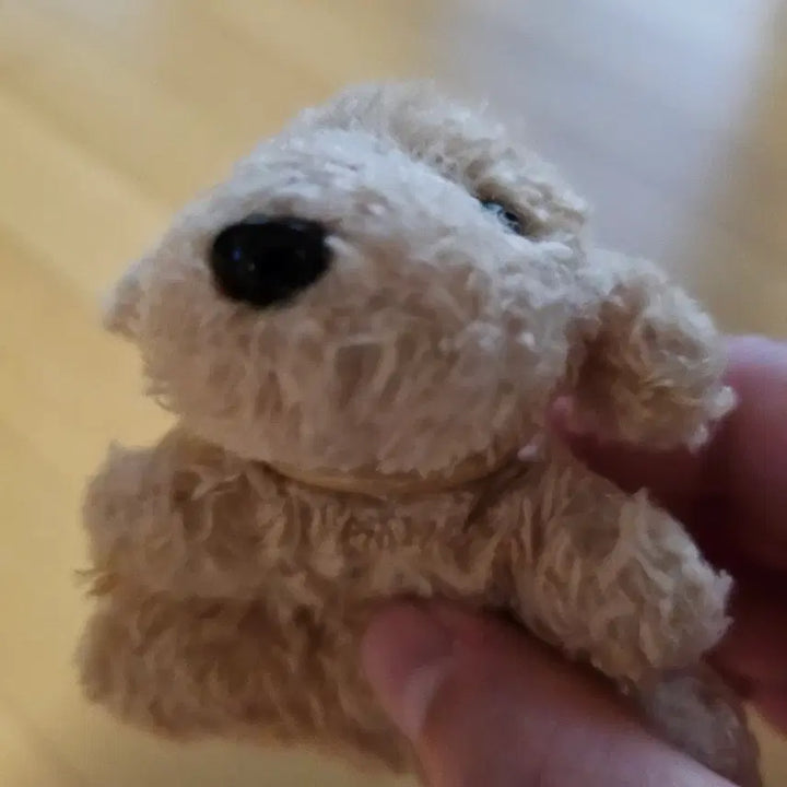 [BUNJANG] Vintage Ring Dog Puppy Plush Toy / 고전 링도그 강아지 인형