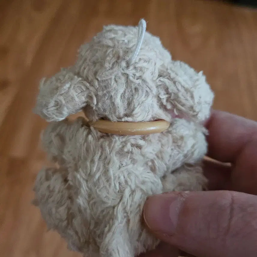 [BUNJANG] Vintage Ring Dog Puppy Plush Toy / 고전 링도그 강아지 인형
