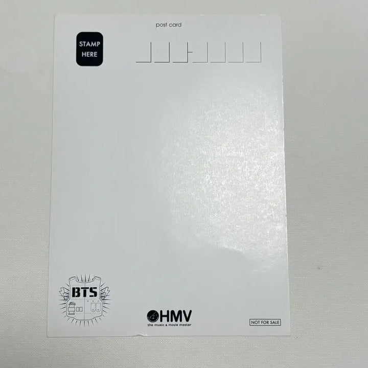 [BUNJANG] BTS SUGA Japan Wake Up HMV Limited POB Postcard / 방탄 슈가 일본 웨이크 업 WAKE UP HMV 한정 특전 엽서
