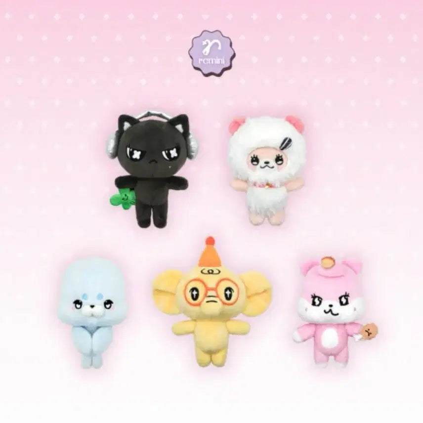 [BUNJANG] Recine Remini 5-Character Bundle Set Dolls / [택포] 리센느 레미니 인형 5종 일괄