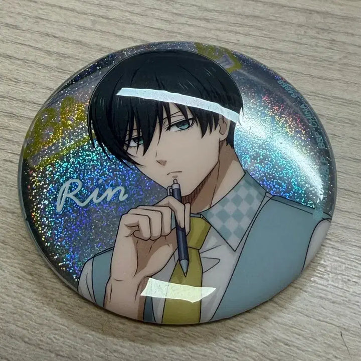 [BUNJANG] Blue Lock Rin Itoshi Can Badge + Sticker Set / 블루록 이토시 린 캔뱃지+스티커