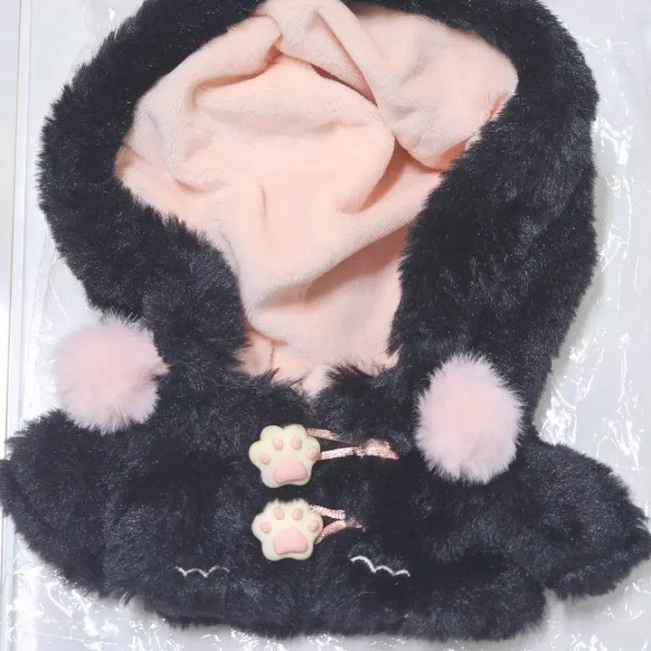 [BUNJANG] 20cm Cotton Hoodie Jacket for Dolls / 코튼 후드 자켓 20cm 고양이 양도
