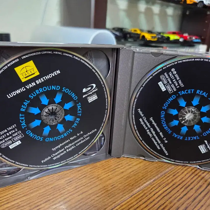 [BUNJANG] Tacet Beethoven Symphonies Complete Blu-ray Audio Unused / Tacet 베토벤교향곡 전집 블루레이 오디오 미사용품