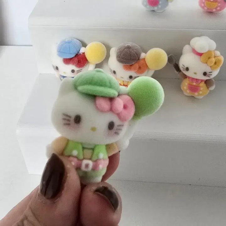 [BUNJANG] Sanrio Hello Kitty Miniature Figure 6-Piece Set / 산리오 헬로키티 미니어처 피규어 6종 세트