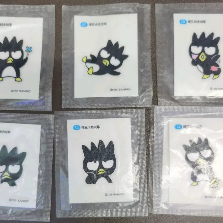 [BUNJANG] Badtz-Maru Sticker Collection / 배드바츠마루 띠부씰