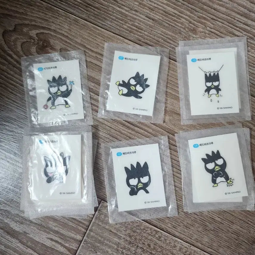 [BUNJANG] Badtz-Maru Sticker Collection / 배드바츠마루 띠부씰