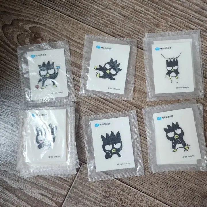 [BUNJANG] Badtz-Maru Sticker Collection / 배드바츠마루 띠부씰