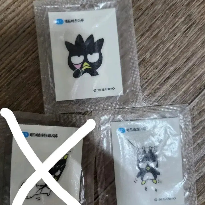 [BUNJANG] Badtz-Maru Sticker Collection / 배드바츠마루 띠부씰