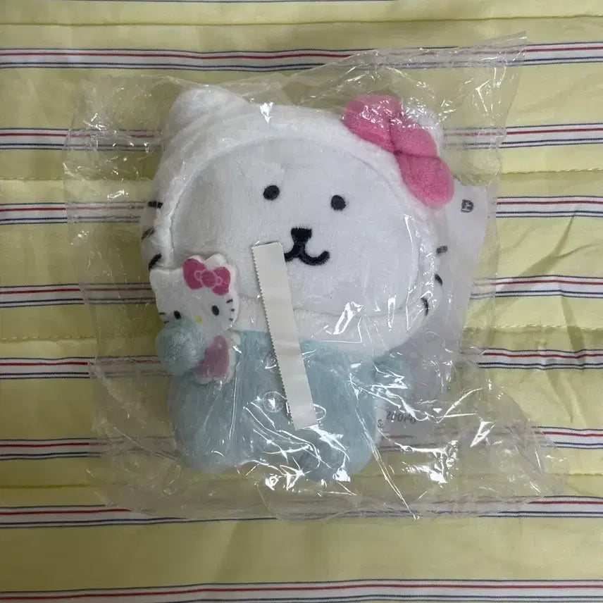 [BUNJANG] Hello Kitty "Nongdamgom" Plush Keychain / 키티농담곰 키티곰