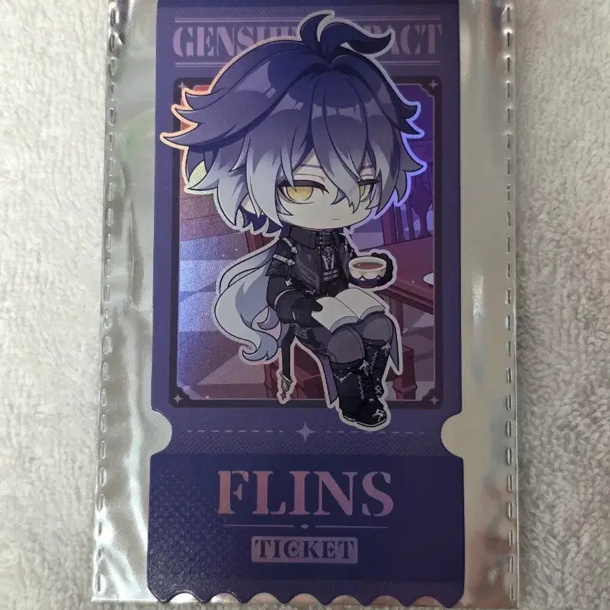 [BUNJANG] Genshin Impact PC Lounge Exclusive Ticket Pulins / 원신 pc라운지 굿즈존 특전 티켓 플린스