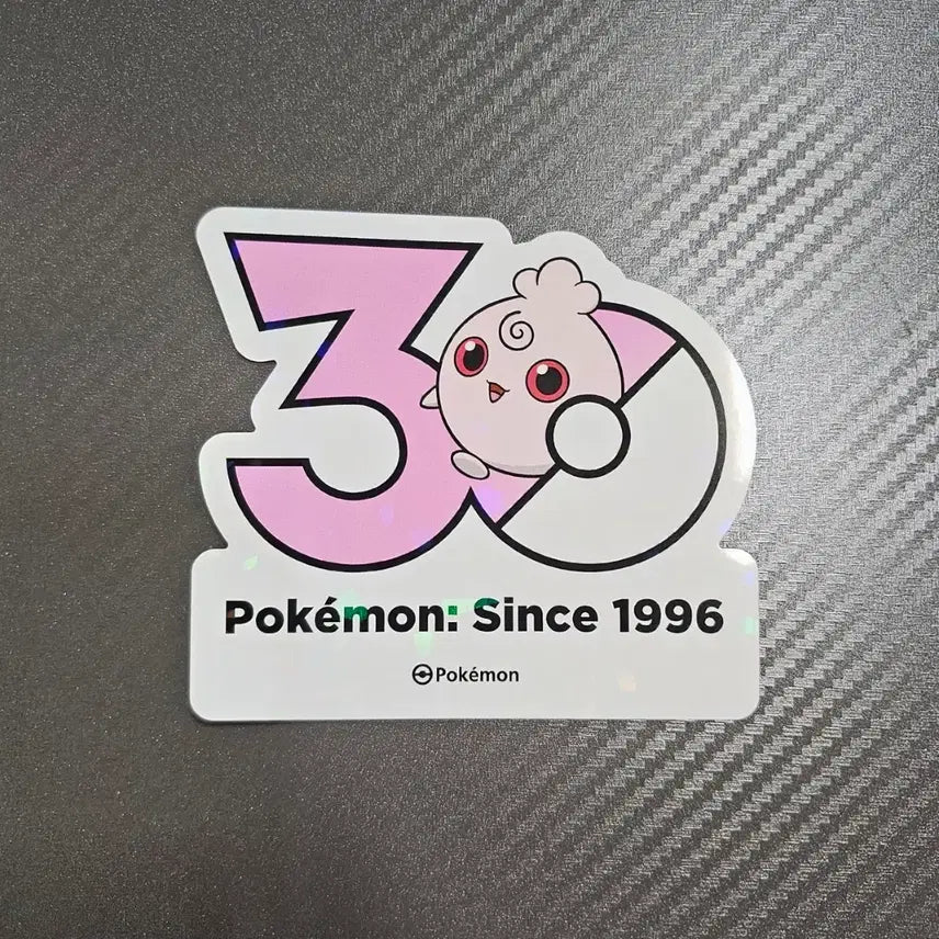 [BUNJANG] Pokemon 30th Anniversary Fufurin Sticker / 포켓몬 30주년 스티커 푸푸린