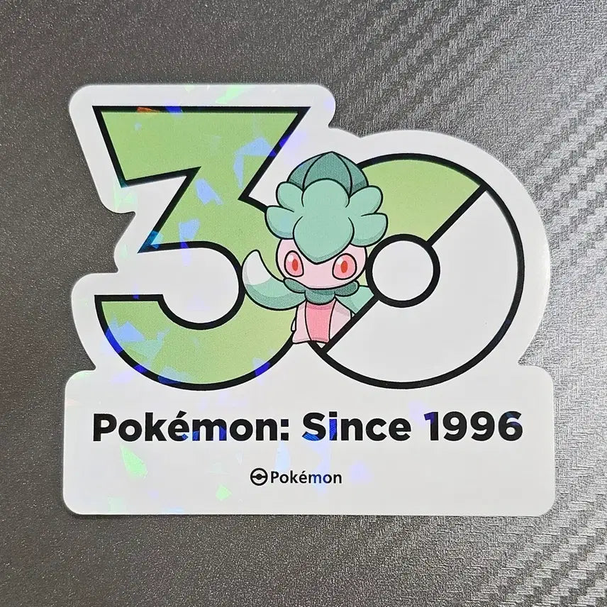 [BUNJANG] Pokemon 30th Anniversary Sticker Jjarangrang / 포켓몬 30주년 스티커 짜랑랑