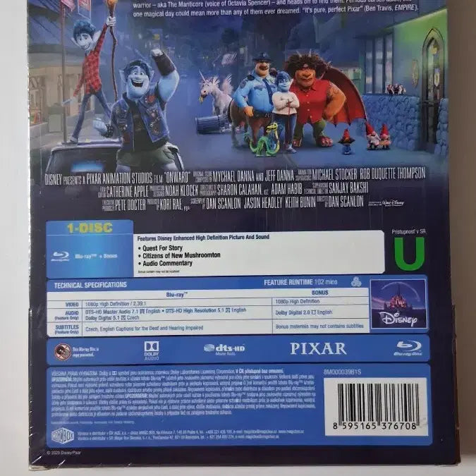[BUNJANG] Disney Pixar Onward Blu-ray Steelbook (Sealed) / (미개봉)디즈니 픽사 온워드 블루레이 스틸북