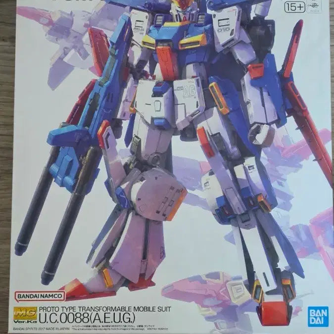 [BUNJANG] Bandai MG ZZ Gundam Ver.Ka Plastic Model Kit / 반다이 ZZ건담 Ver.Ka MG 프라모델