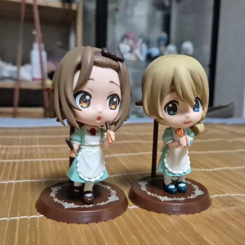 [BUNJANG] K-On! Ritsu Tsumugi Kyun Chara Figure Set / 케이온 리츠 츠무기 피규어 세트 큥카라