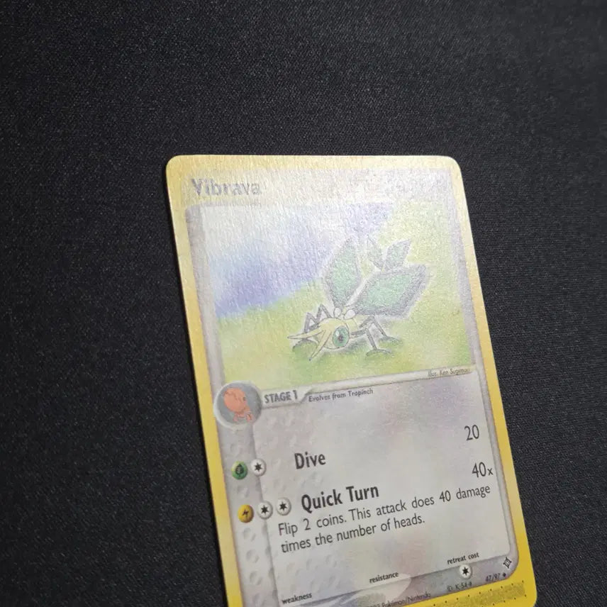 [BUNJANG] Pokemon Card North American Edition Vibrava E-Card 47/97 / [포켓몬 카드]북미판 비브라바 E카드 47/97