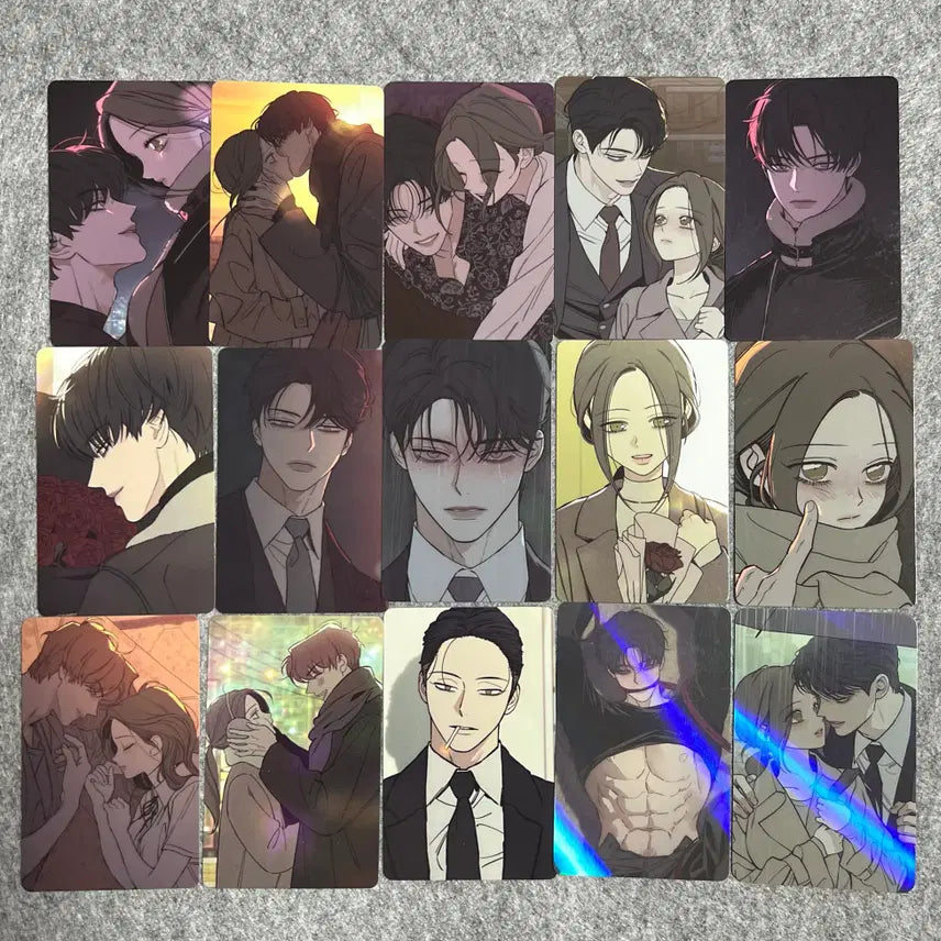 [BUNJANG] Sidden Kkot-e Nunmul 15-Type Set Photocard / 시든 꽃에 눈물을 포토카드 포카 15종 세트