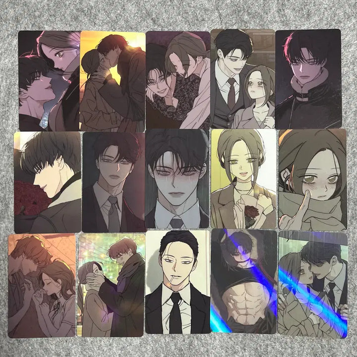 [BUNJANG] Sidden Kkot-e Nunmul 15-Type Set Photocard / 시든 꽃에 눈물을 포토카드 포카 15종 세트