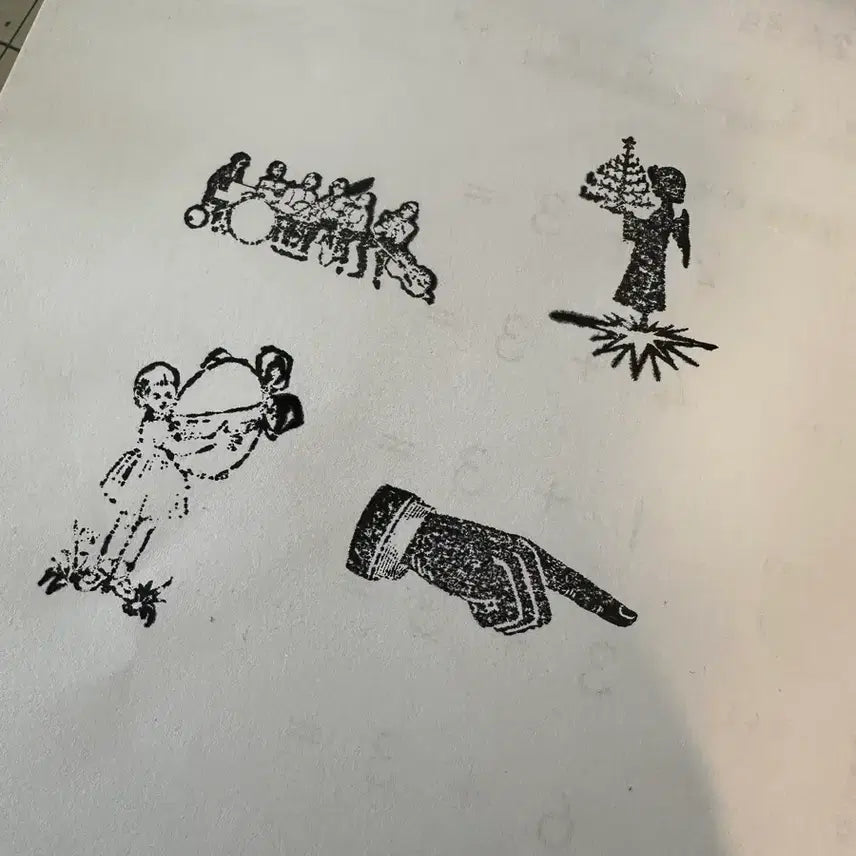 [BUNJANG] Vintage German Metal Printing Blocks / 독일)빈티지 금속 도장