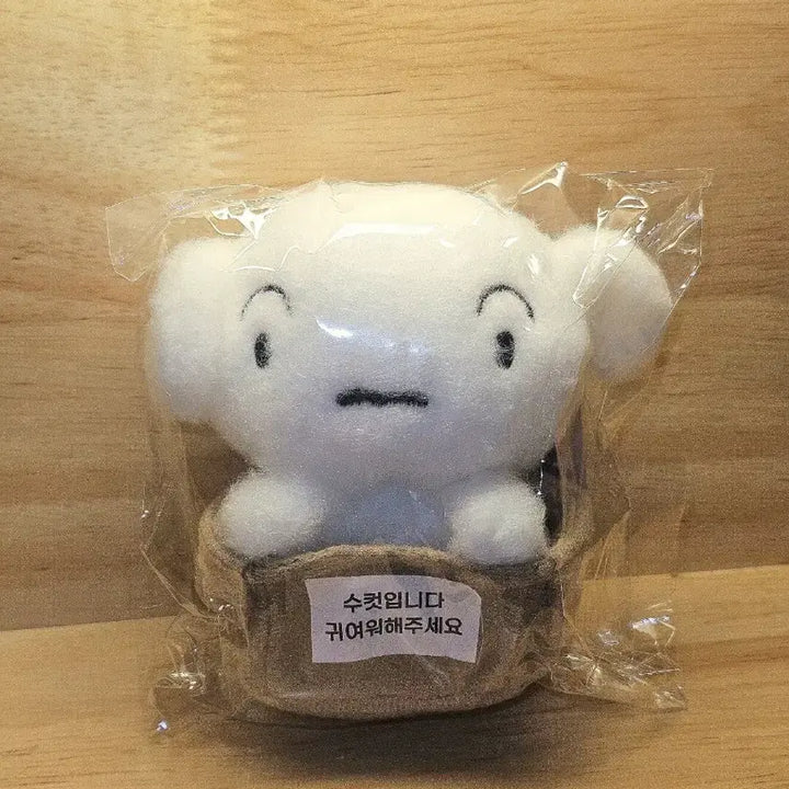 [BUNJANG] Shiro (White Dog) First Encounter Plush Doll / 흰둥이 첫만남 인형