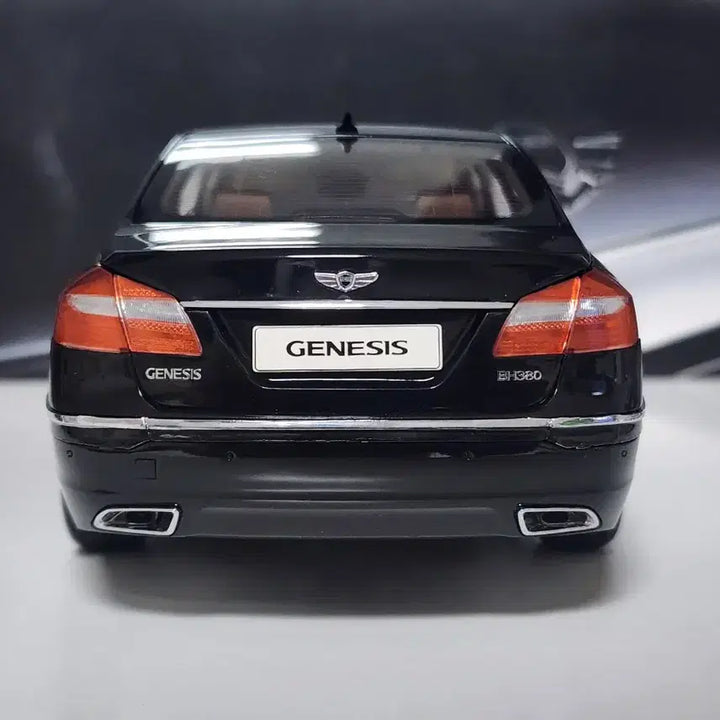 [BUNJANG] Jigmari 1:18 Genesis BH380 F/L Black Diecast Model / 1:18 지그마리 현대 제네시스 BH380 F/L 블랙 다이캐스트