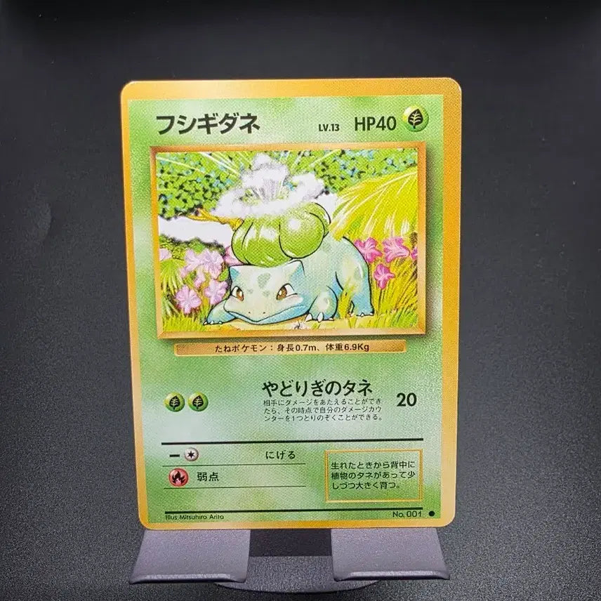 [BUNJANG] 1996 Japan First Edition Bulbasaur Pokémon Card / 1996년 일본 초판 이상해씨