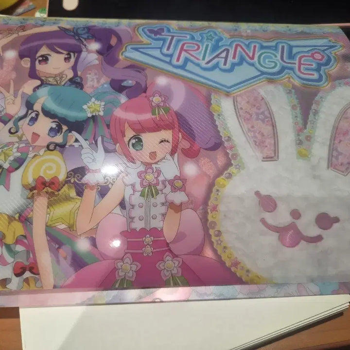 [BUNJANG] Unused Pripara Triangle Non Sugar File Bag Binder Book / 미사용 프리파라 트라이앵글 논슈거 파일백 바인더북