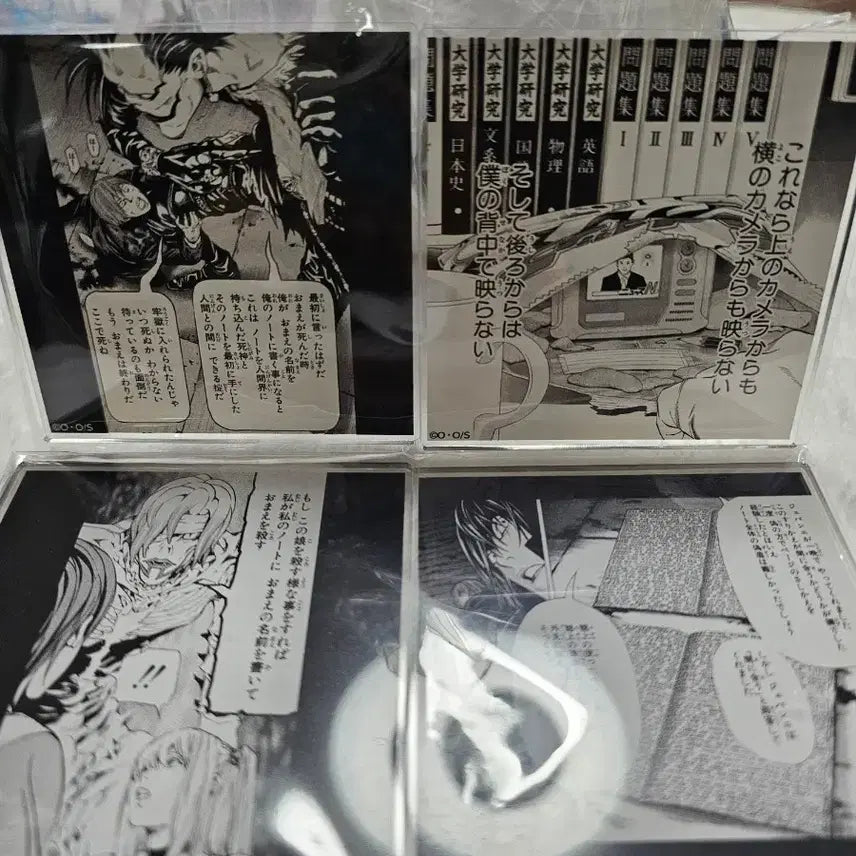 [BUNJANG] Death Note Acrylic Set (4 Types) / (일괄)데스노트 아크릴 4종