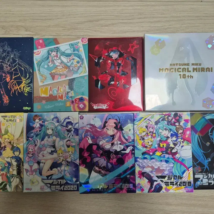 [BUNJANG] Hatsune Miku Magical Mirai Blu-ray &amp; DVD Bundle Set / 하츠네 미쿠 매지컬 미라이 블루레이 및 DVD 일괄판매