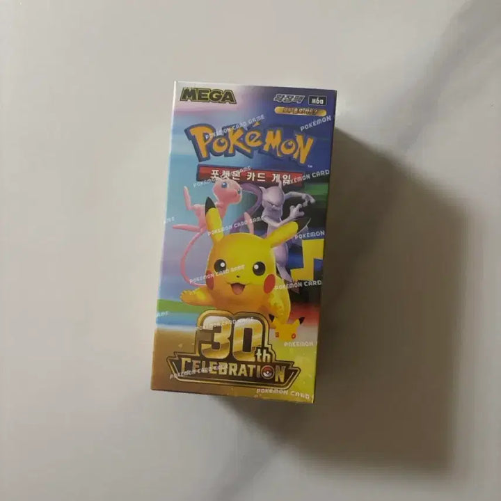 [BUNJANG] Pokemon 30th Anniversary Card Pack / 포켓몬 30주년 기념 카드팩