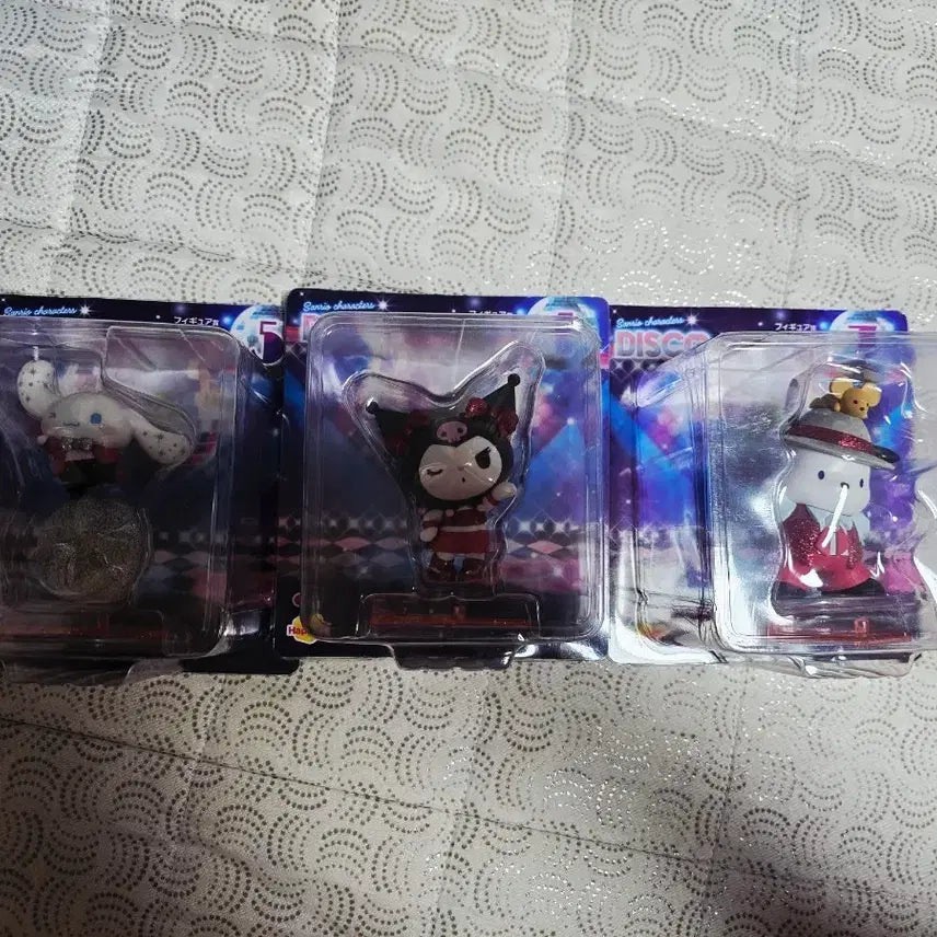 [BUNJANG] Sanrio Happy Kuji DISCO Figure 3종 Set / 산리오 Happy쿠지 DISCO 피규어 3종 세트 판매합니다.