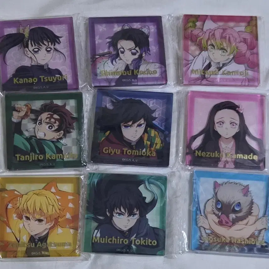 [BUNJANG] Demon Slayer Rui-sing Collaboration Magnet Full Set / 귀칼 루이싱 콜라보 마그넷