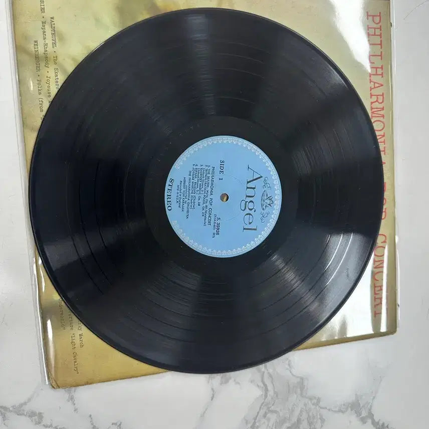 [BUNJANG] Herbert von Karajan Philharmonia Pop Concert Classical LP Vinyl / 헤르베르트 폰 카라얀 필하모니아 팝 콘서트 클래식 LP 바이닐 음반 희귀 팝니다