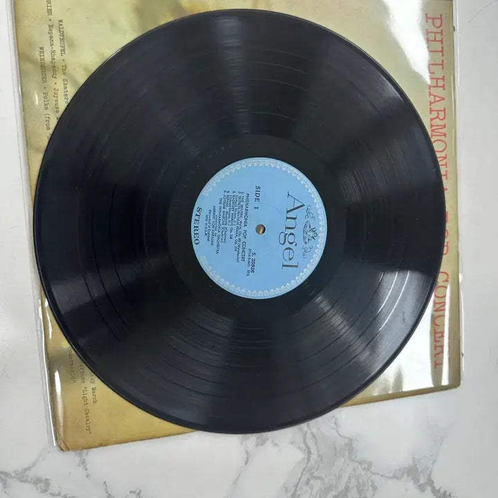 [BUNJANG] Herbert von Karajan Philharmonia Pop Concert Classical LP Vinyl / 헤르베르트 폰 카라얀 필하모니아 팝 콘서트 클래식 LP 바이닐 음반 희귀 팝니다