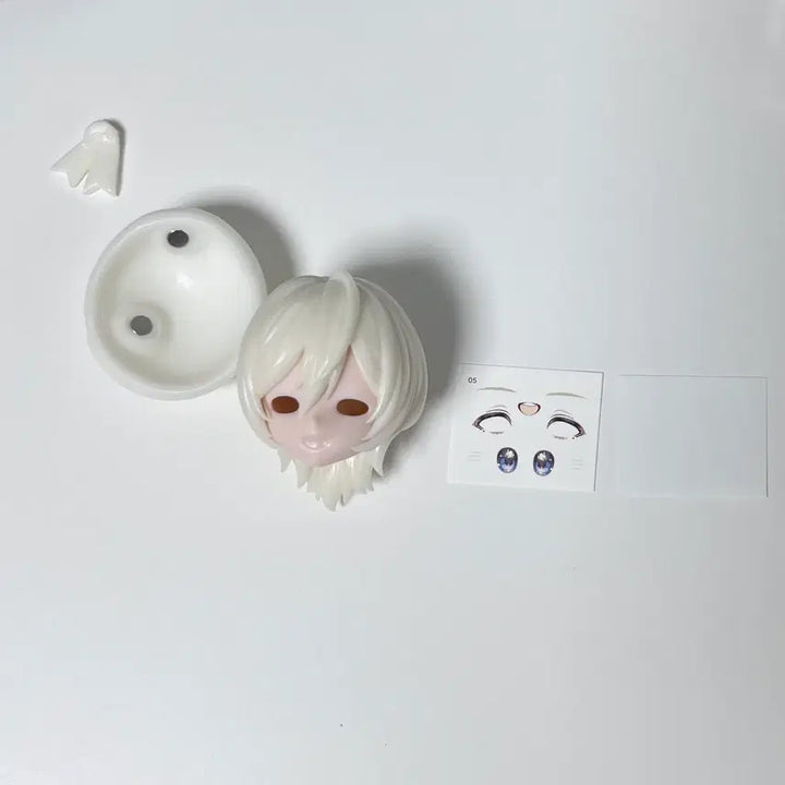 [BUNJANG] Blind Doll Unpainted Head Set MJD 1/6 / 광마쌍생2 블라인드돌 구체관절인형 MJD 1/6 미도색 헤드 세트