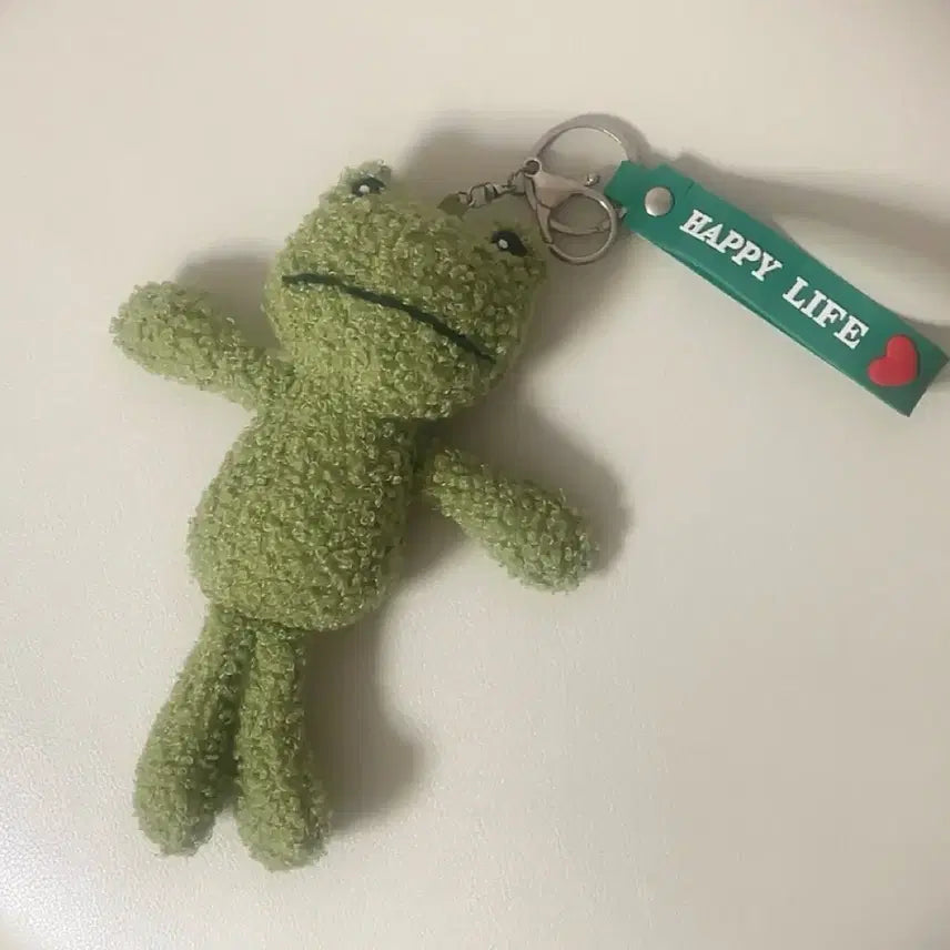 [BUNJANG] Cute Frog Plush Doll / 개구리인형