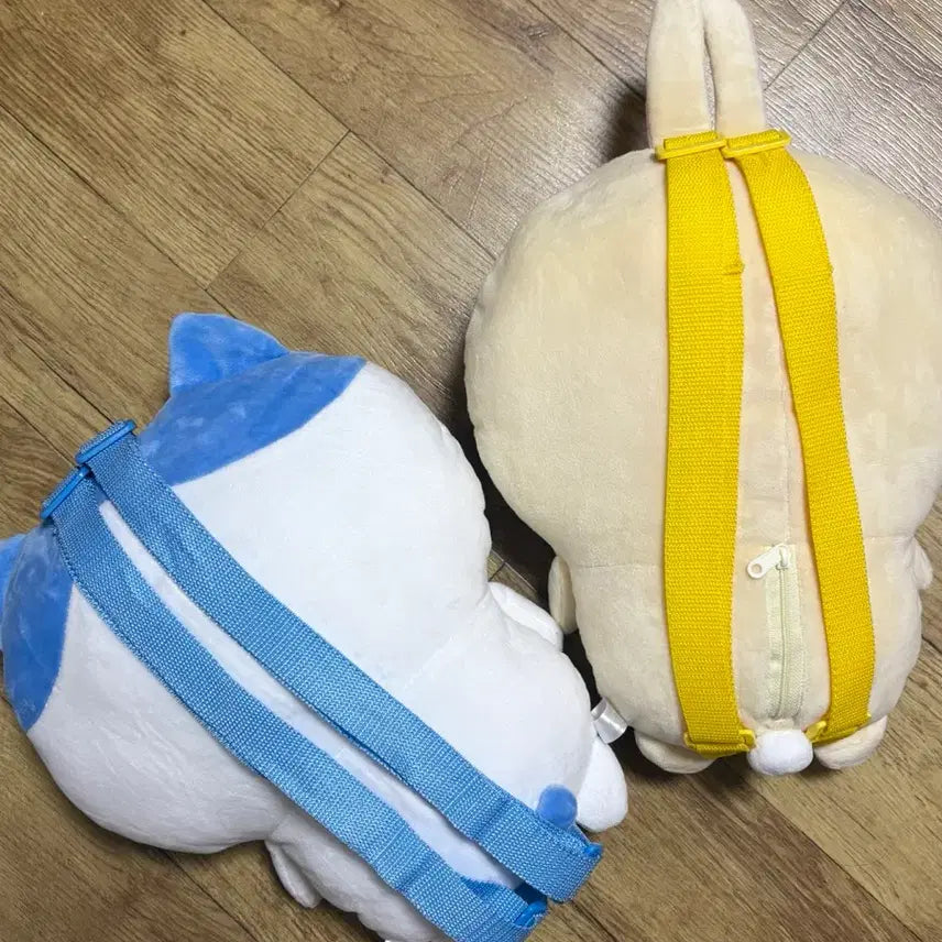 [BUNJANG] Chiikawa Hachiware Doll Backpack Bag / 치이카와 하치와레 인형 백팩 가방