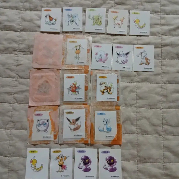 [BUNJANG] Pokemon Sticker Collection - 30th Anniversary Artwork / 포켓몬띠부씰 1개 선택 아트웍 띠부씰 30주년띠부씰