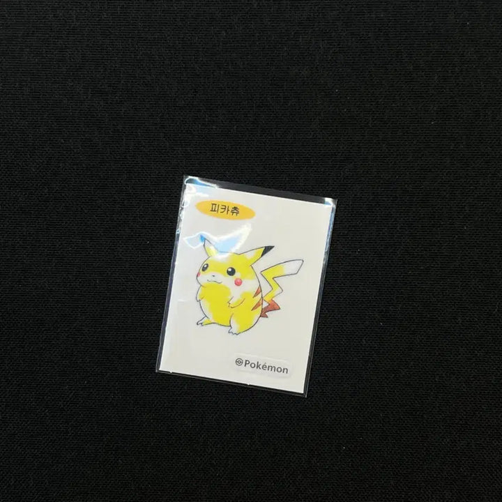 [BUNJANG] Pokémon Artwork Seal Pikachu / 포켓몬 아트워크 씰 피카츄
