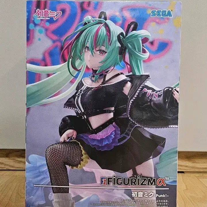 [BUNJANG] Sega Hatsune Miku Punk Figure / 세가 하츠네 미쿠 펑크 피규어