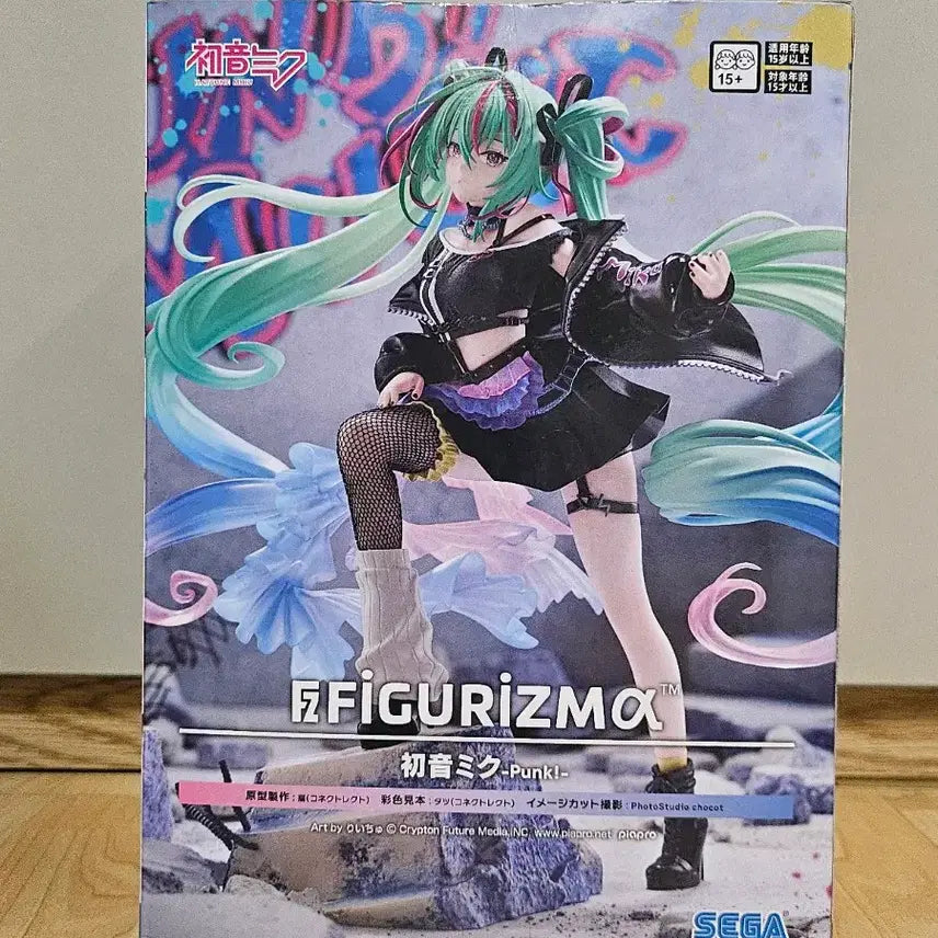 [BUNJANG] Sega Hatsune Miku Punk Figure / 세가 하츠네 미쿠 펑크 피규어