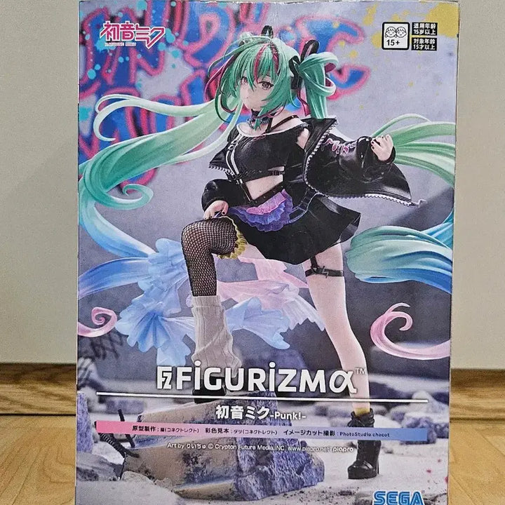 [BUNJANG] Sega Hatsune Miku Punk Figure / 세가 하츠네 미쿠 펑크 피규어