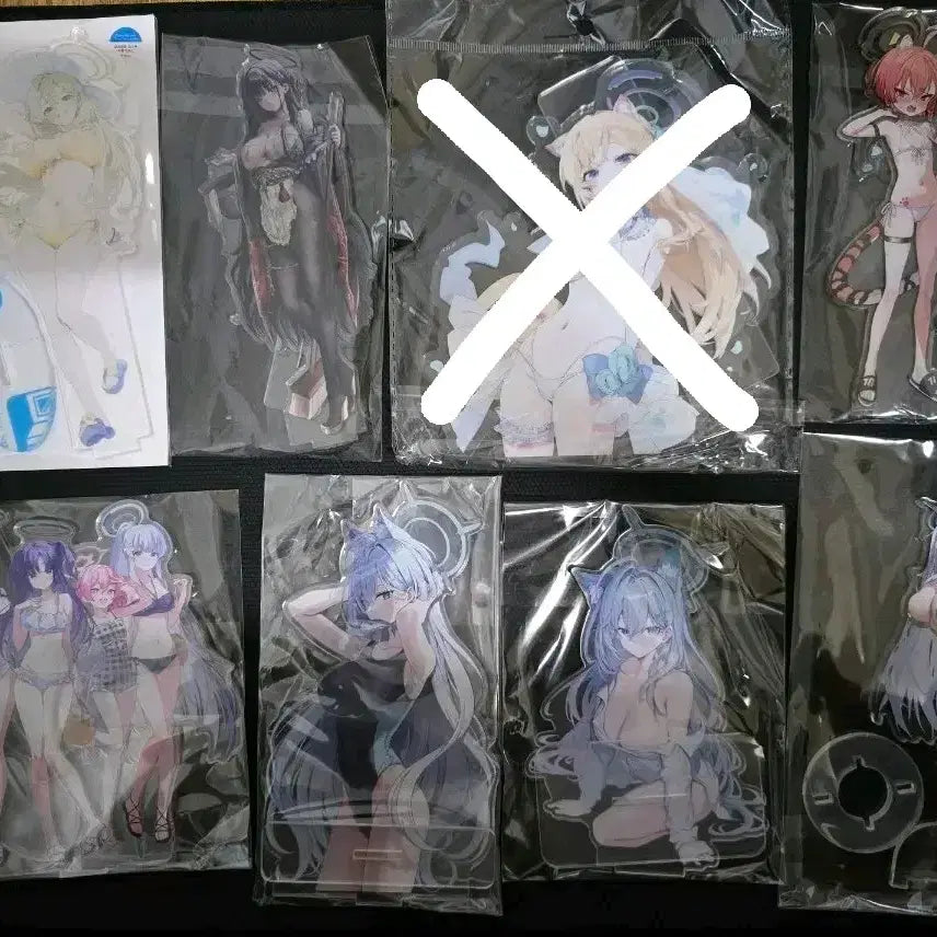 [BUNJANG] Blue Archive Acrylic Stand / 블루아카이브 아크릴스탠드 정리