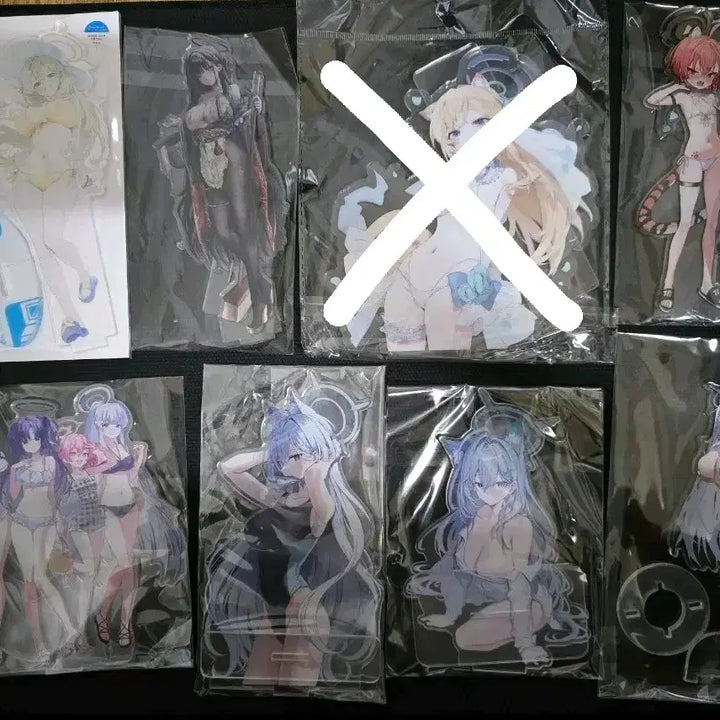 [BUNJANG] Blue Archive Acrylic Stand / 블루아카이브 아크릴스탠드 정리