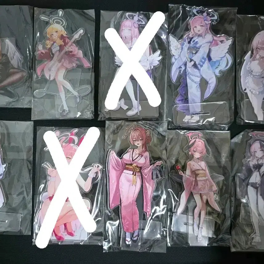 [BUNJANG] Blue Archive Acrylic Stand / 블루아카이브 아크릴스탠드 정리