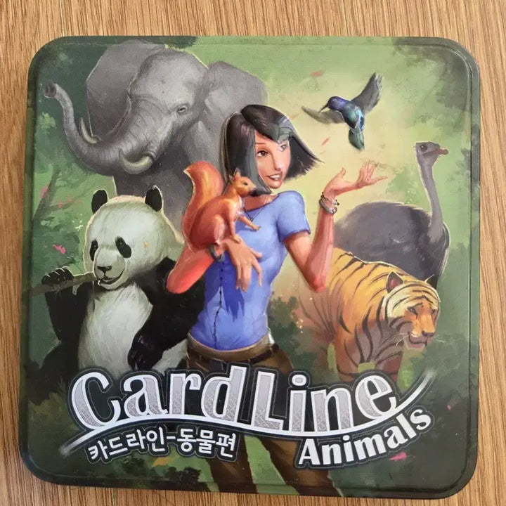 [BUNJANG] Cardline Animals Edition Board Game - 2 Cards Missing / 카드라인 동물편 카드2장 부족