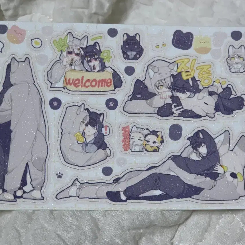 [BUNJANG] J3 Kim Sol-eum (J-Sol-eum) Matte Perle Sticker / 괴담출근 괴출 스티커 제이솔음 제솔 제삼 J3 김솔음