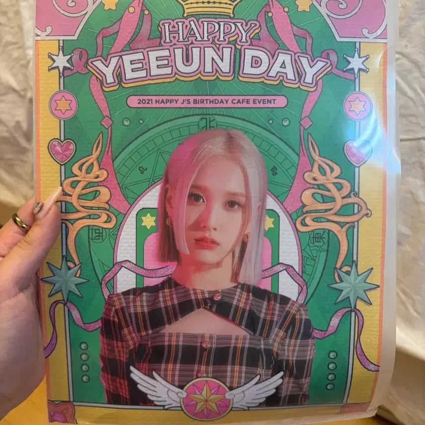 [BUNJANG] STAYC J 2021 Birthday Cafe Goods / 해피 예은데이 2021 생일카페 굿즈
